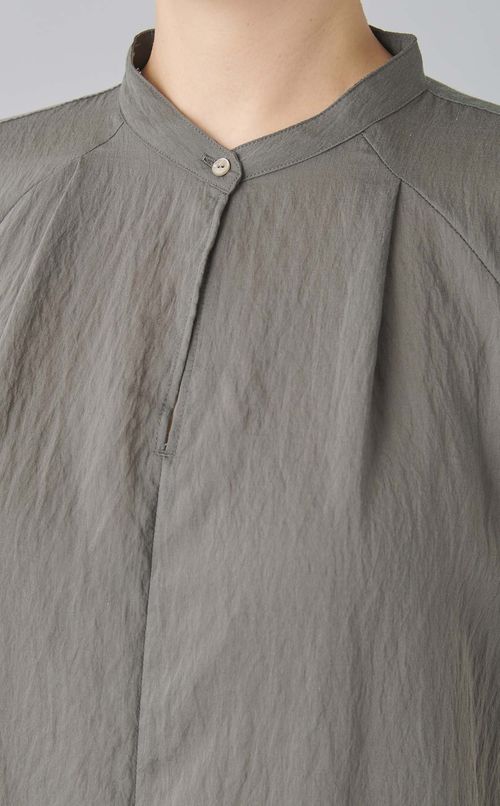 フレンチスリーブマキシワンピース