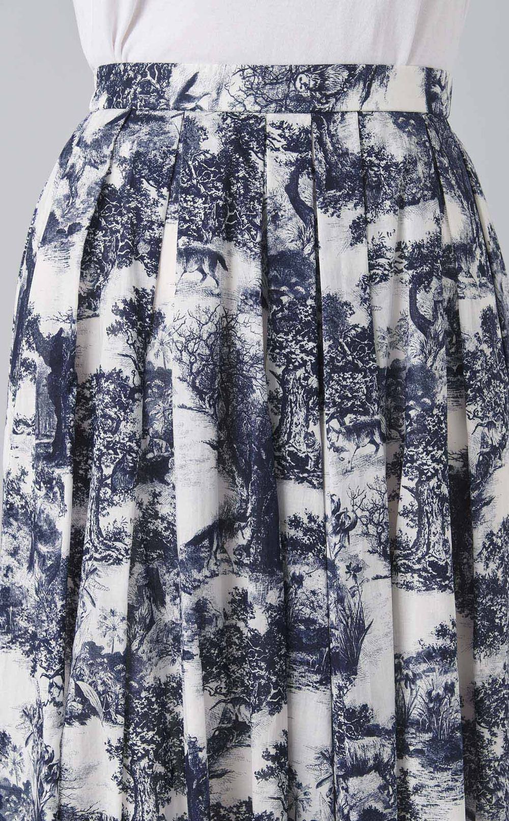 トワルドジュイフレアスカート