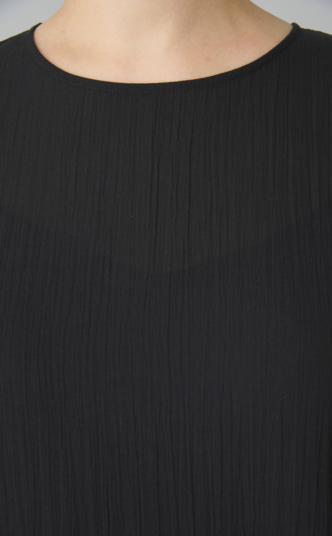 Theory luxe｜《手洗い可》ティアードノースリーブワンピース