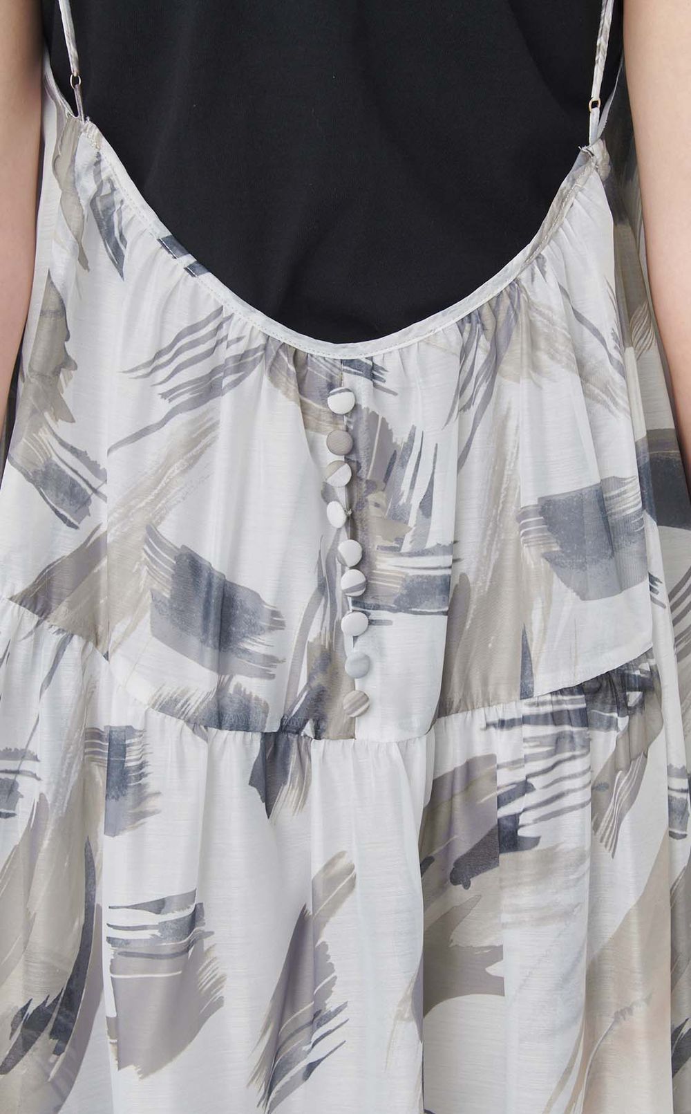 ペイントプリントキャミソールワンピース