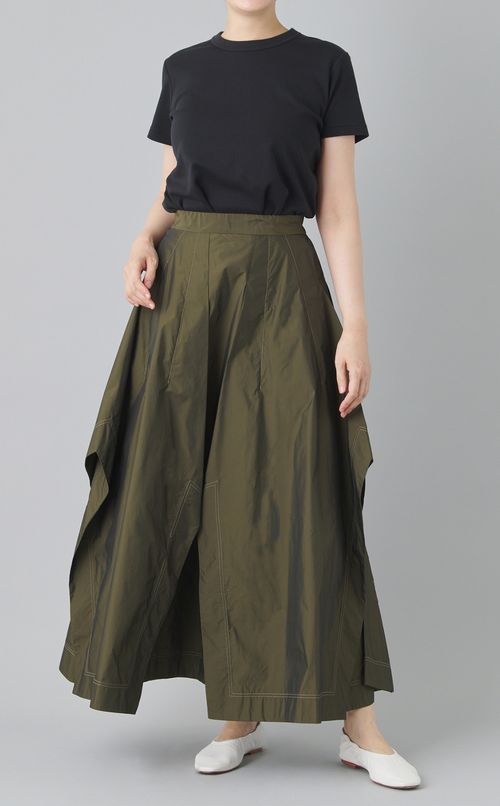 イレギュラーヘムボリュームスカート