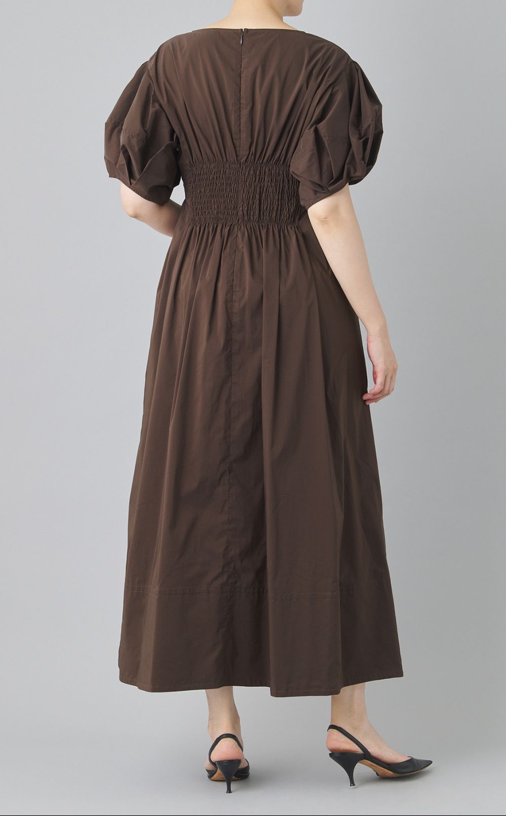 タイプライターウエストタックワンピース