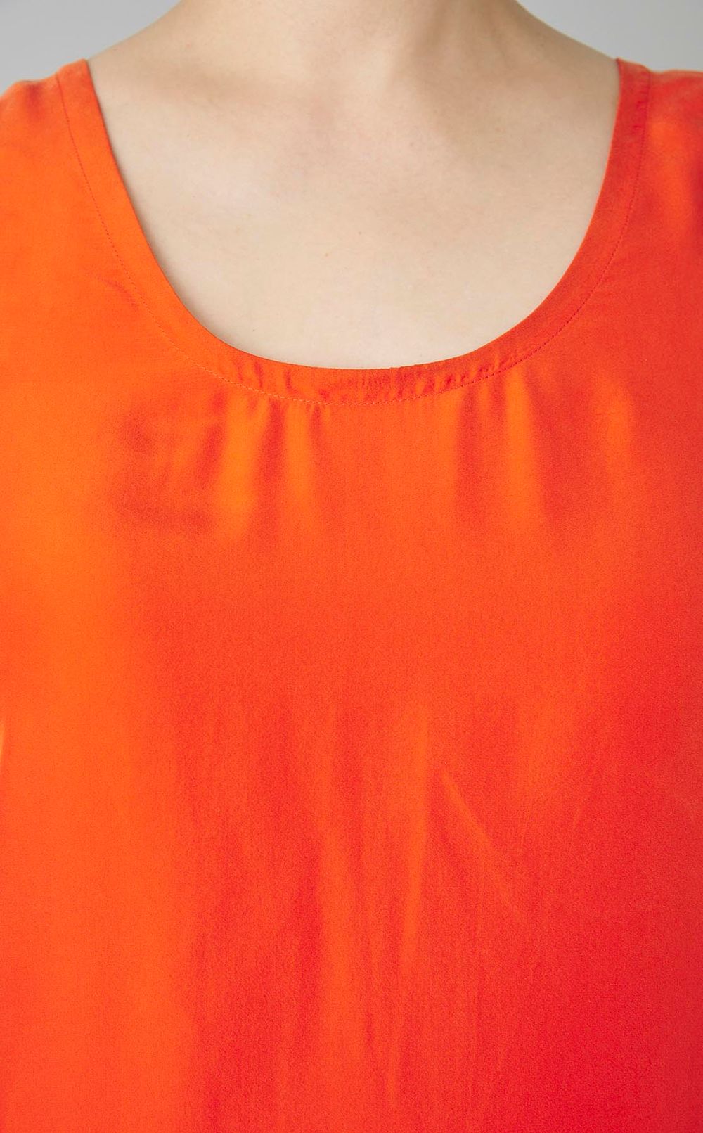 ハブタエシルクタンクトップドレス