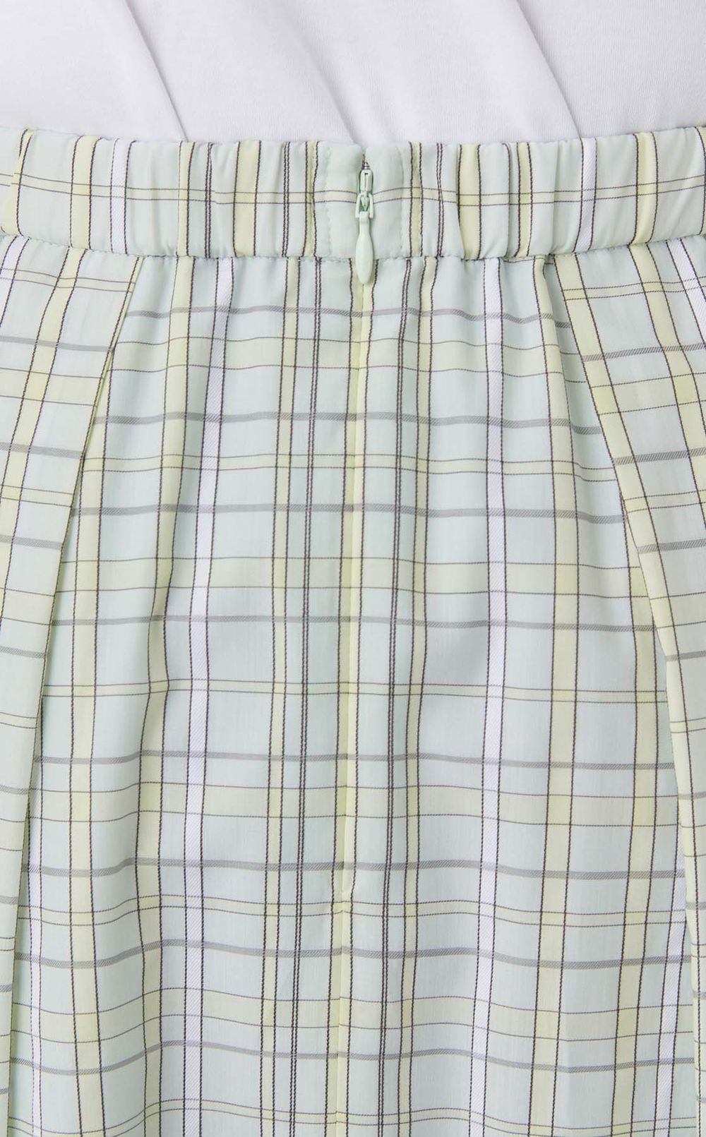 チェックタックスカート