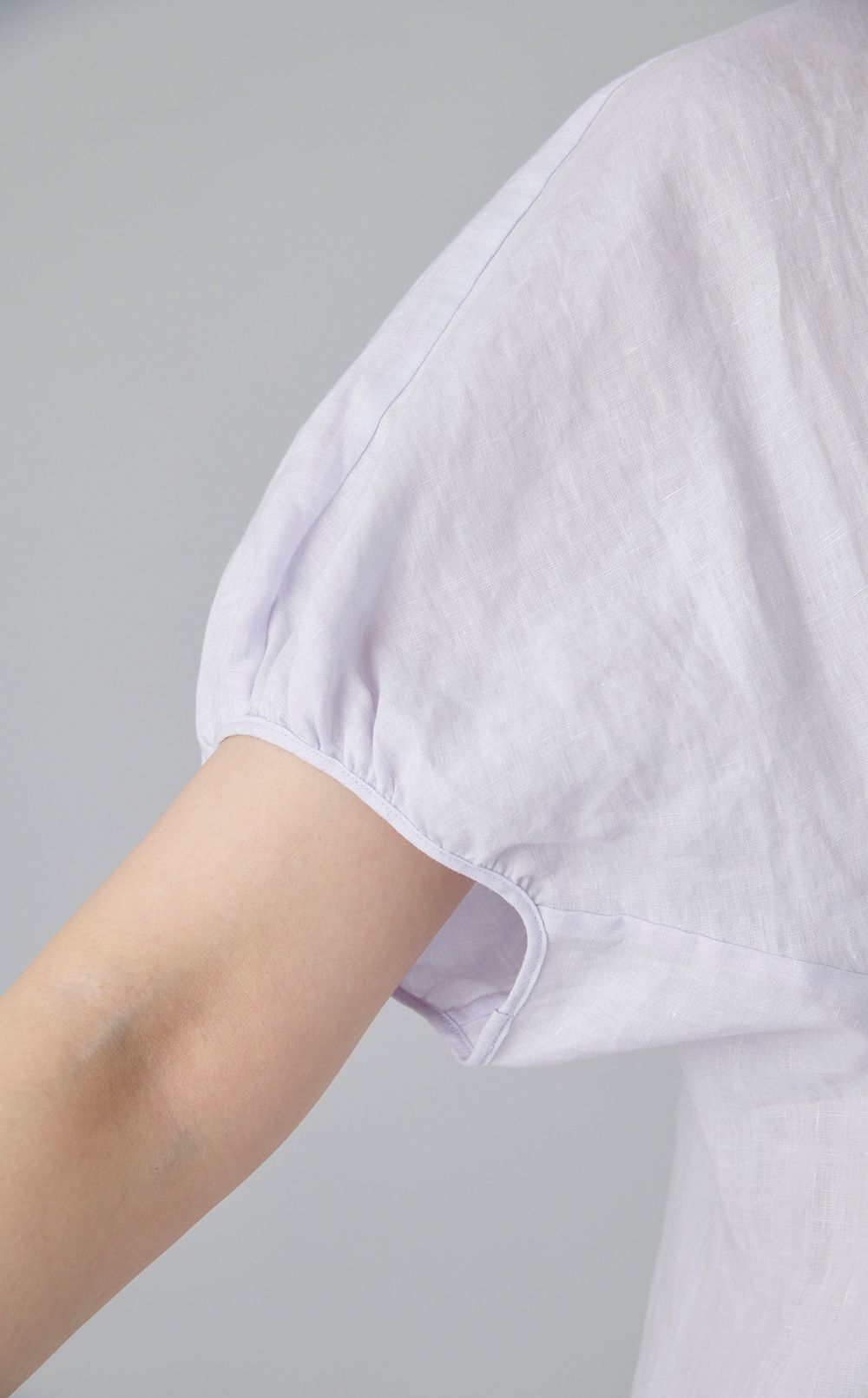 リネンバルーンスリーブワンピース