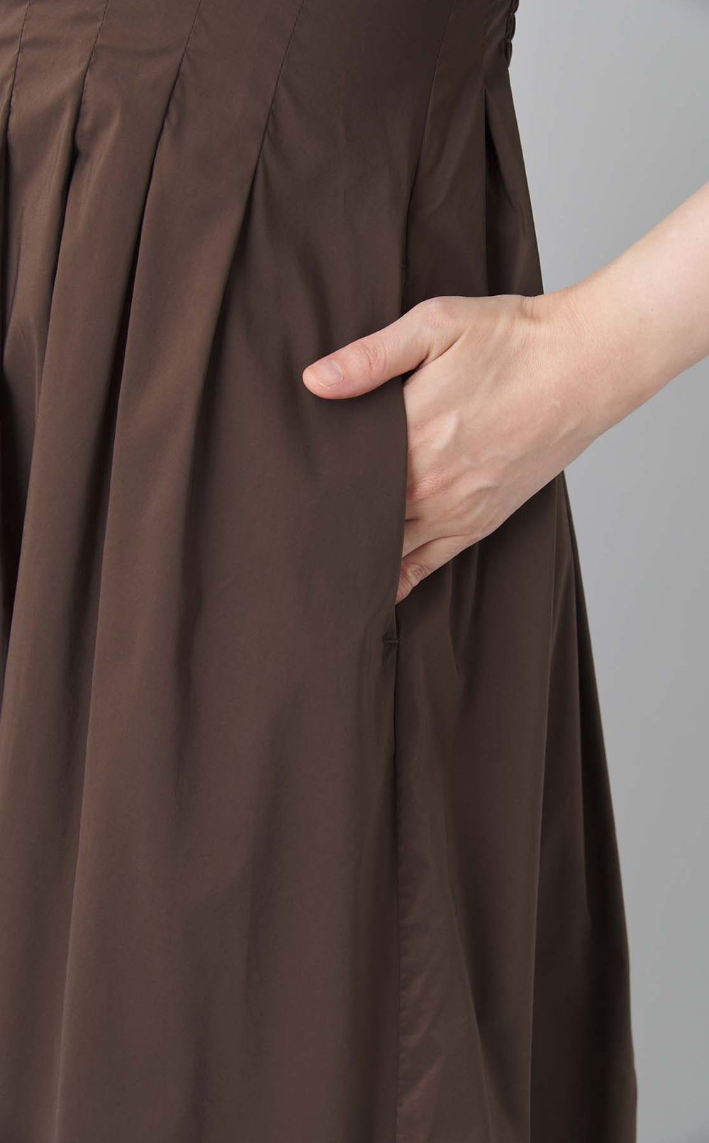 タイプライターウエストタックワンピース