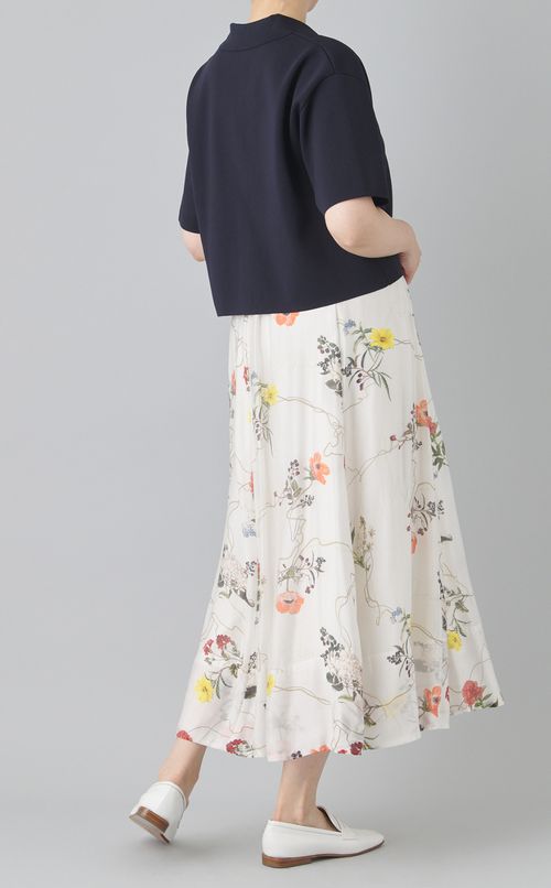 スキッパーポロスカートセットアップ