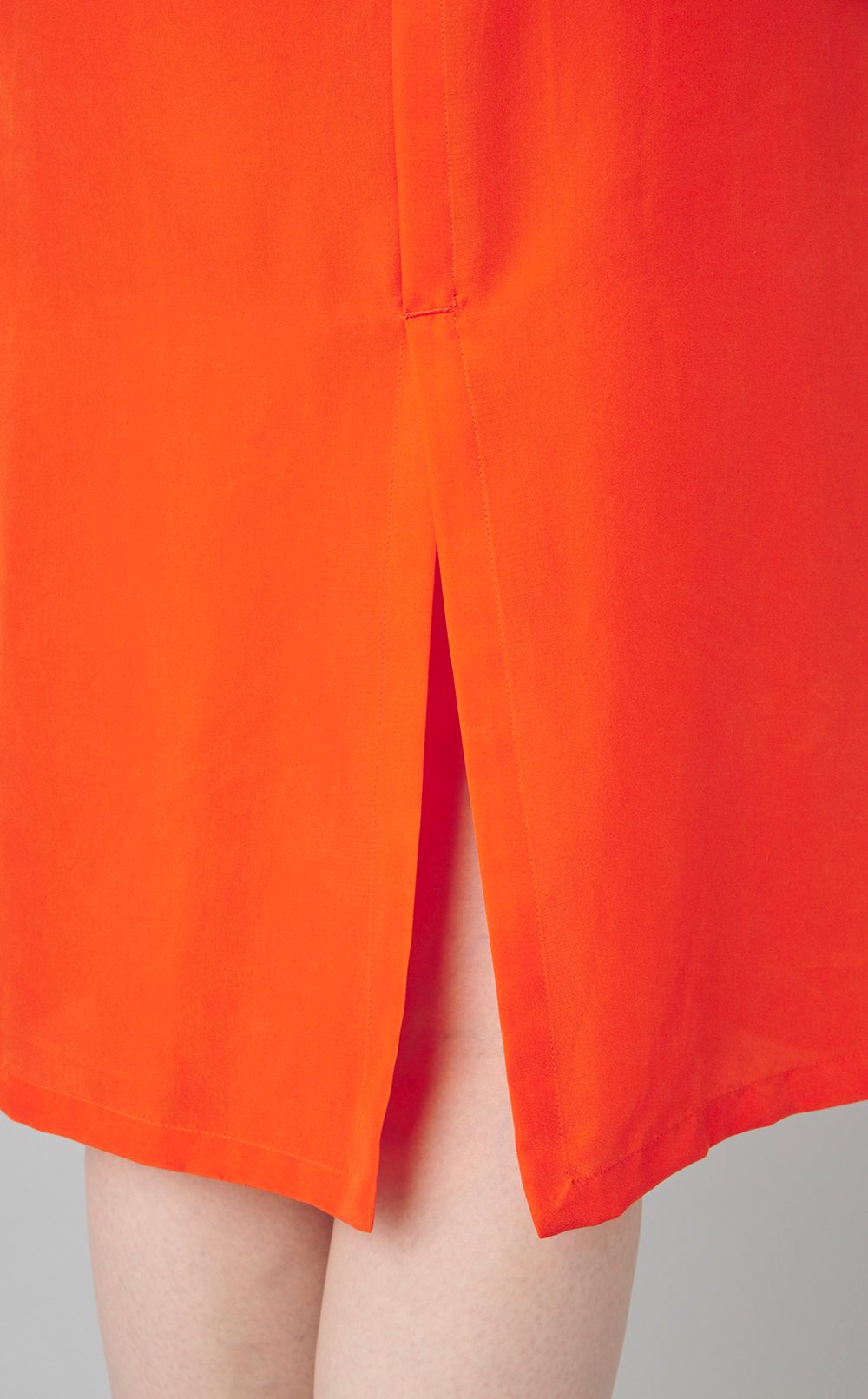 ハブタエシルクタンクトップドレス