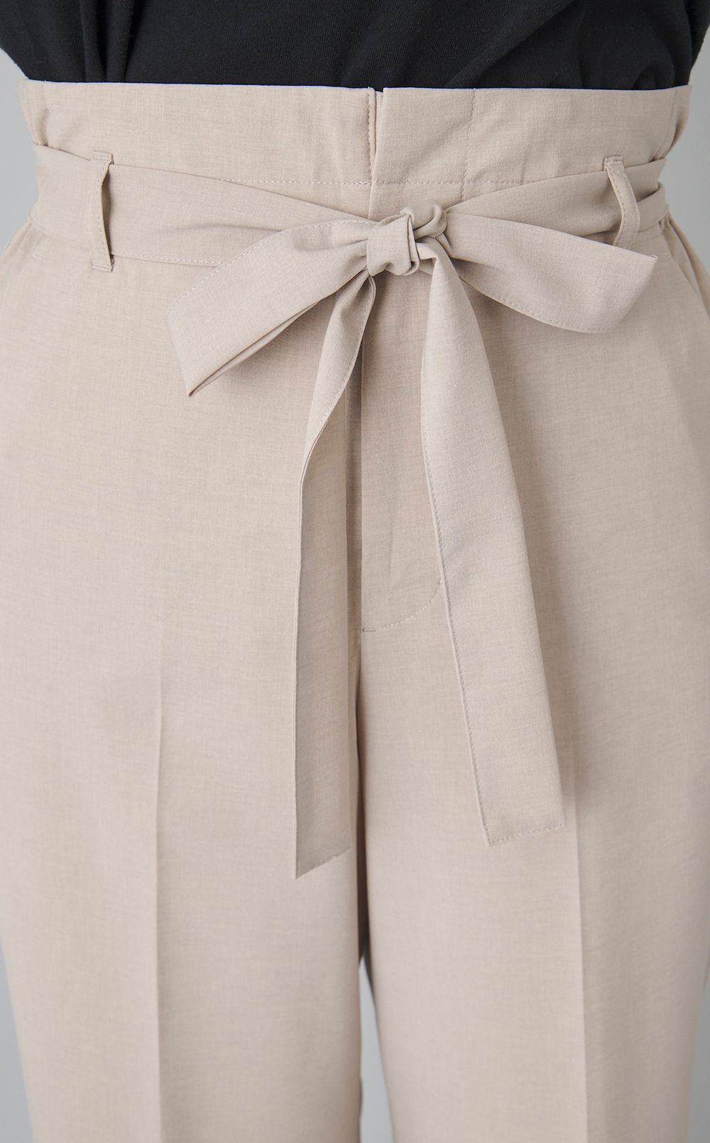 サマーウールハイウェストパンツ