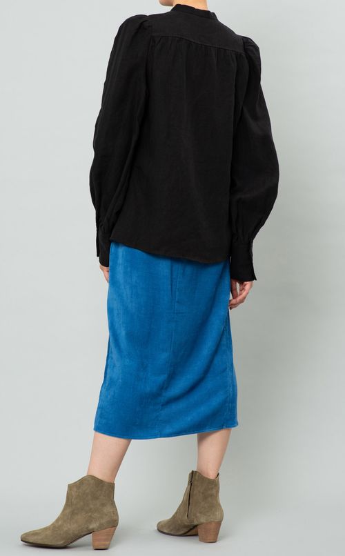 レースリネンブラウス