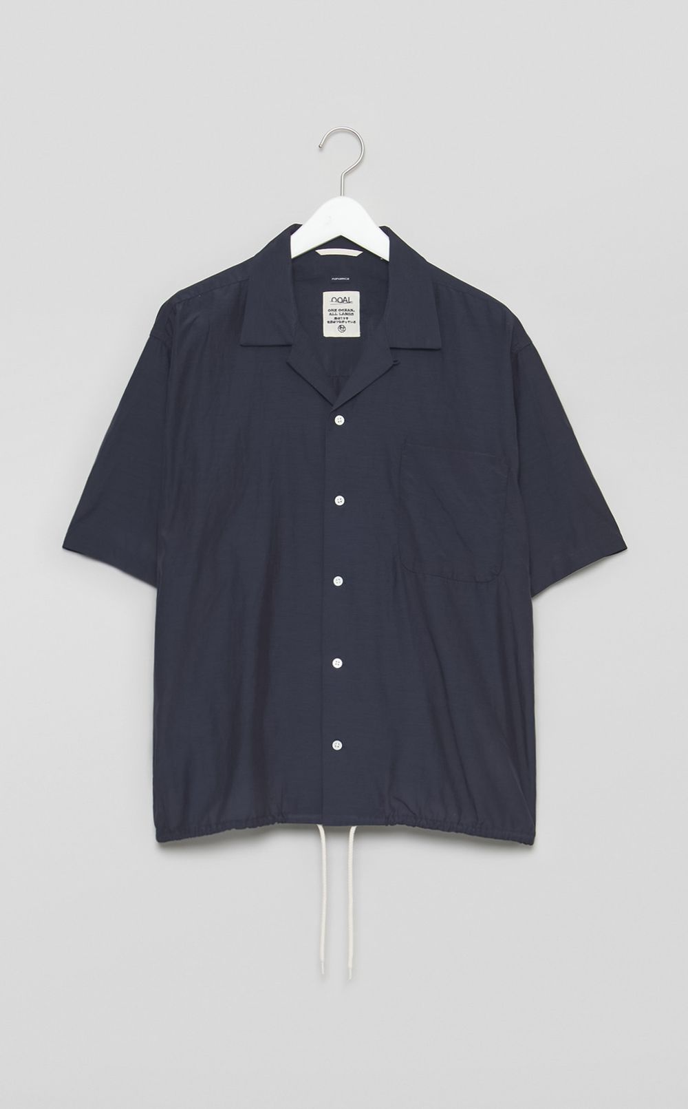 オープンカラーショートスリーブシャツ