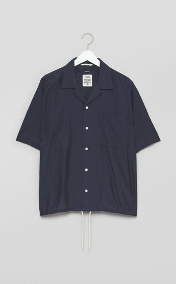 オープンカラーショートスリーブシャツ