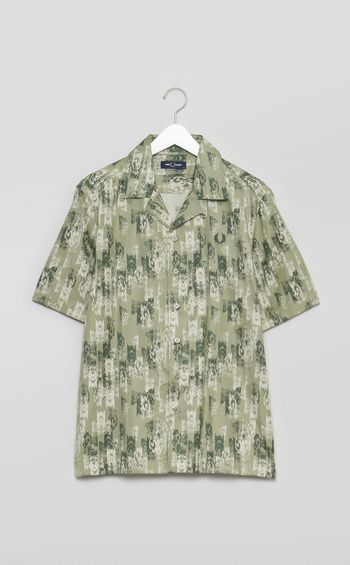 アブストラクトショートスリーブシャツ