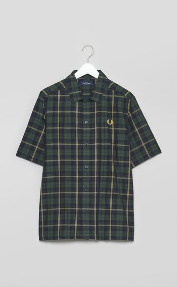 タータンチェックショートスリーブシャツ