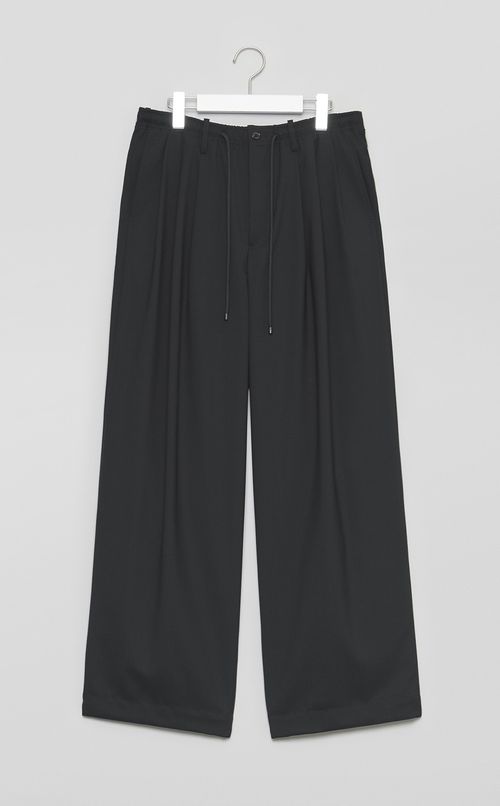 トリプルプリーテッドイージーパンツ