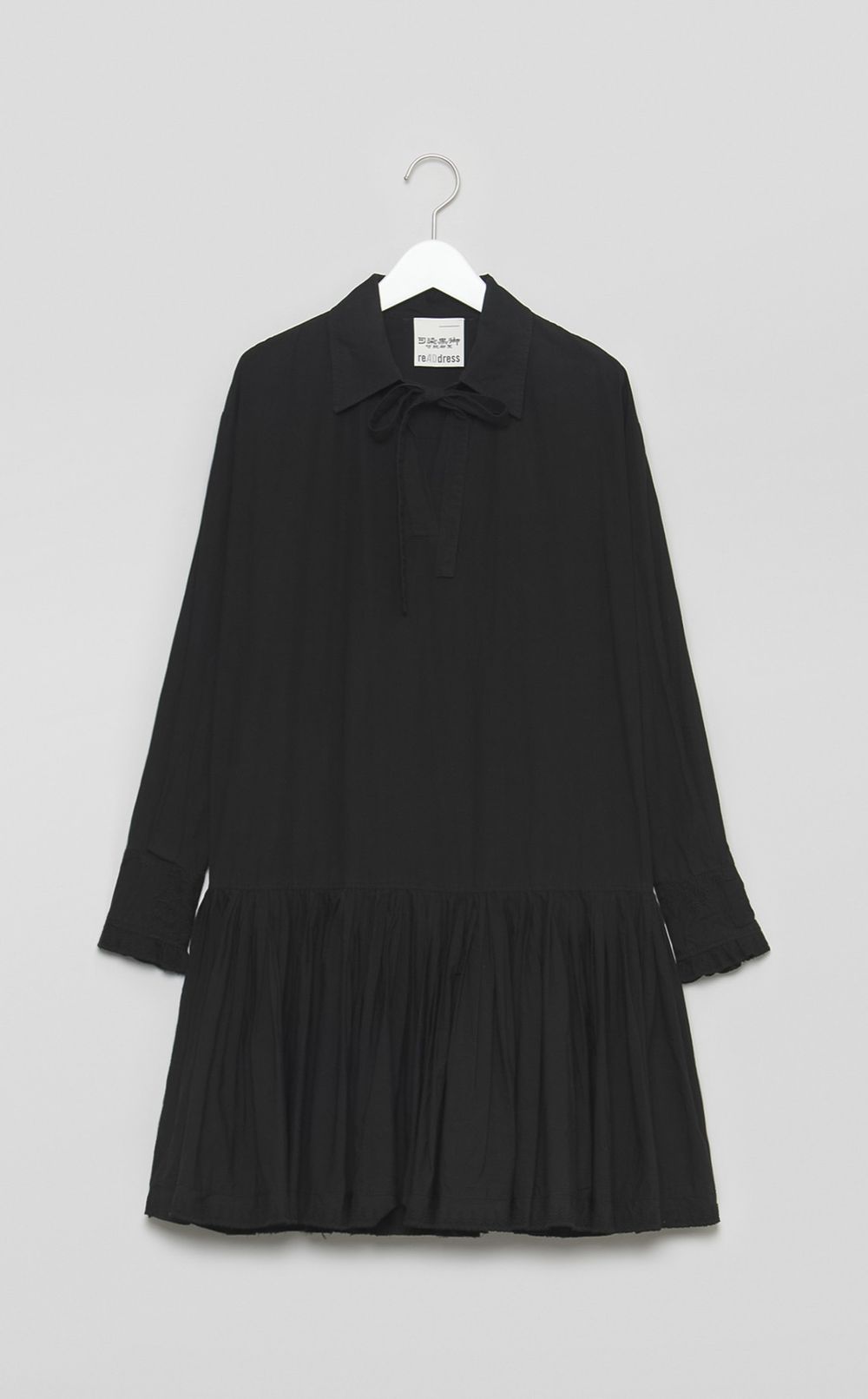 【reADdress】コットンプリーツワンピース