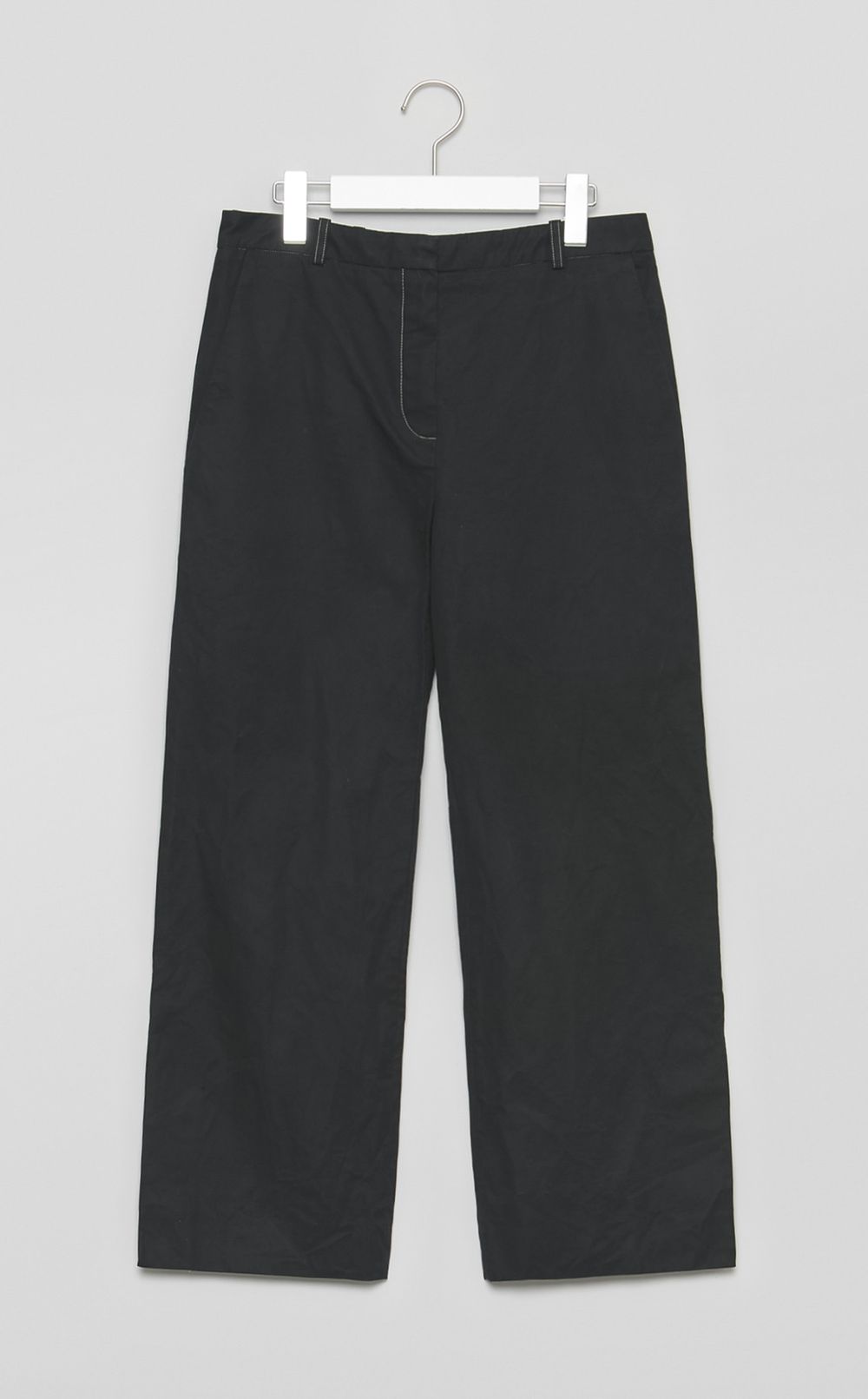 【reADdress】コットンソリッドスリット入りパンツ