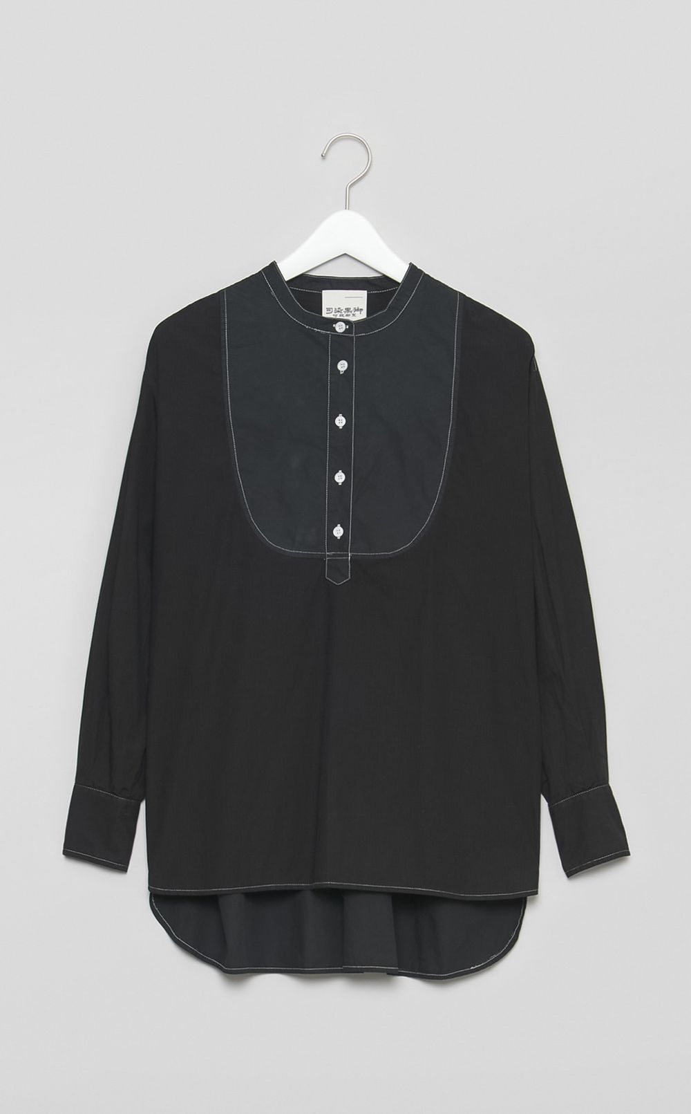 【reADdress】ミニフラワーストライプシャツ