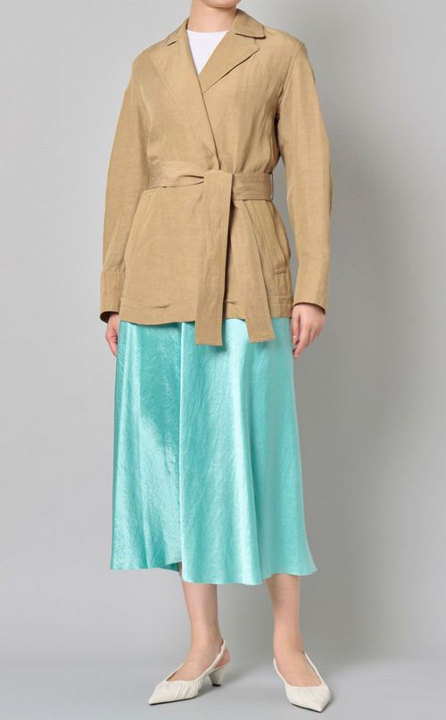 ベルテッドサファリジャケット