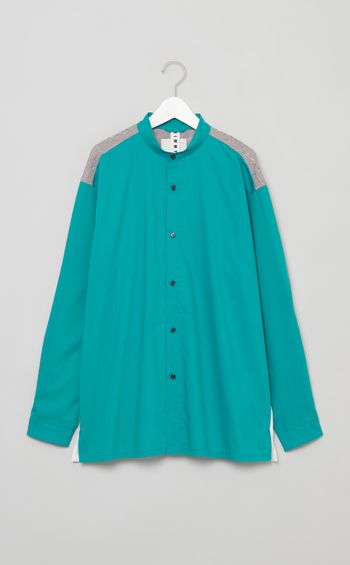 【reADdress】リメイクスタンドカラーシャツ