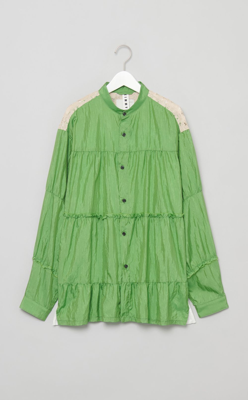 【reADdress】リメイクスタンドカラーシャツ