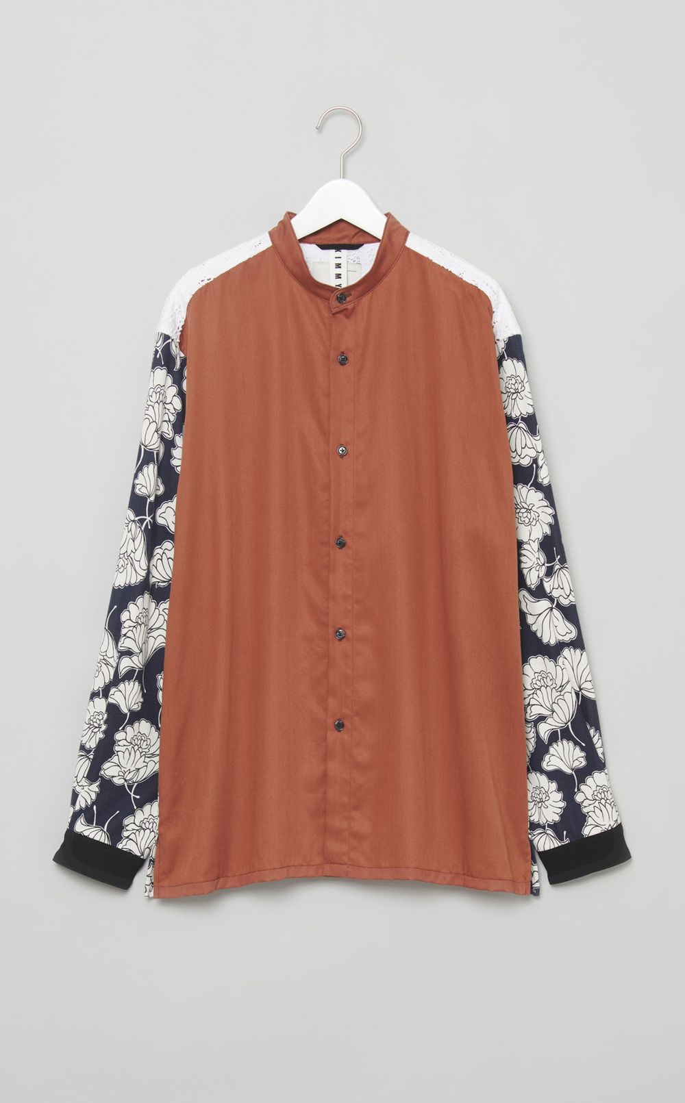 【reADdress】リメイクスタンドカラーシャツ