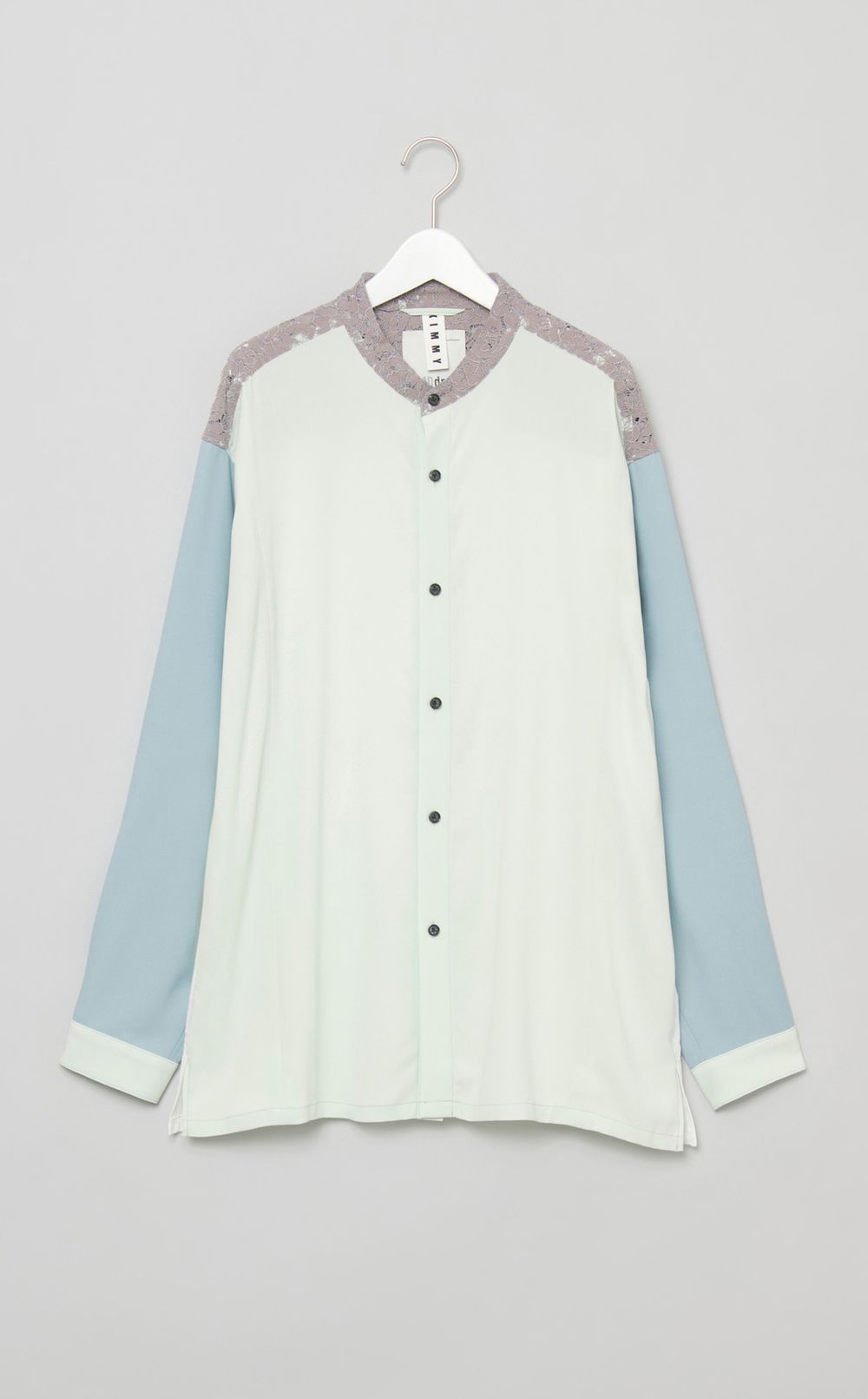 【reADdress】リメイクスタンドカラーシャツ