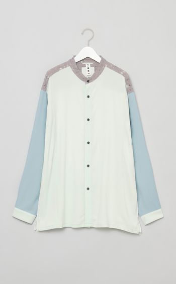 【reADdress】リメイクスタンドカラーシャツ