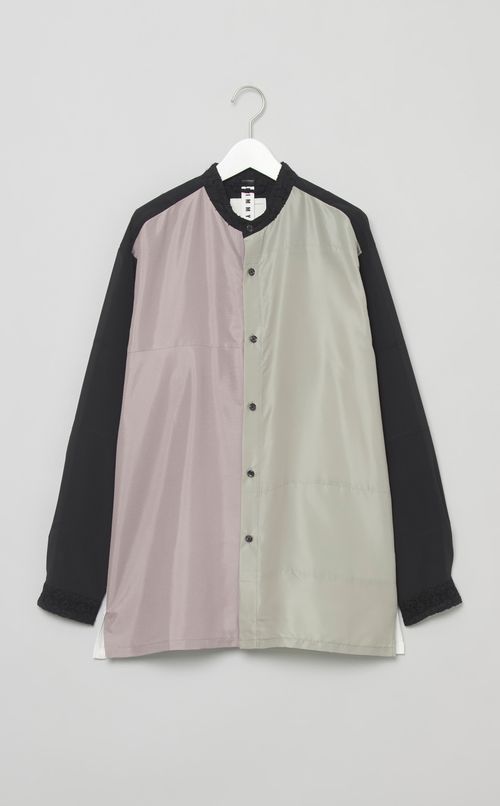 【reADdress】リメイクスタンドカラーシャツ