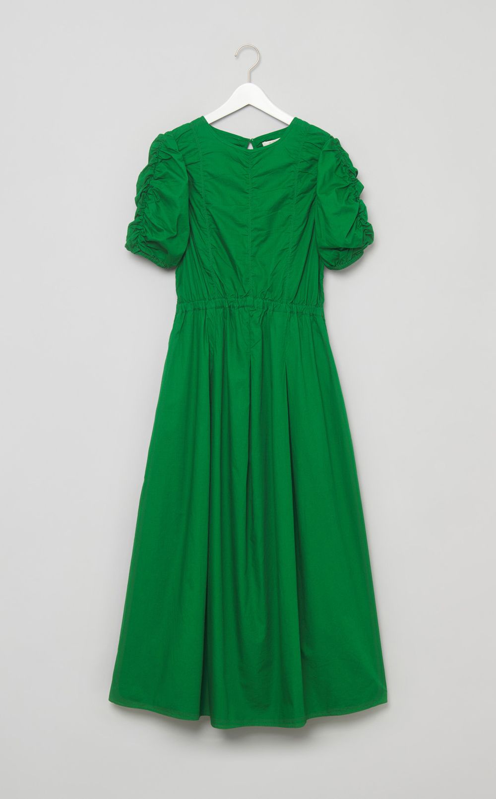 ドビーチェックシャーリングワンピース