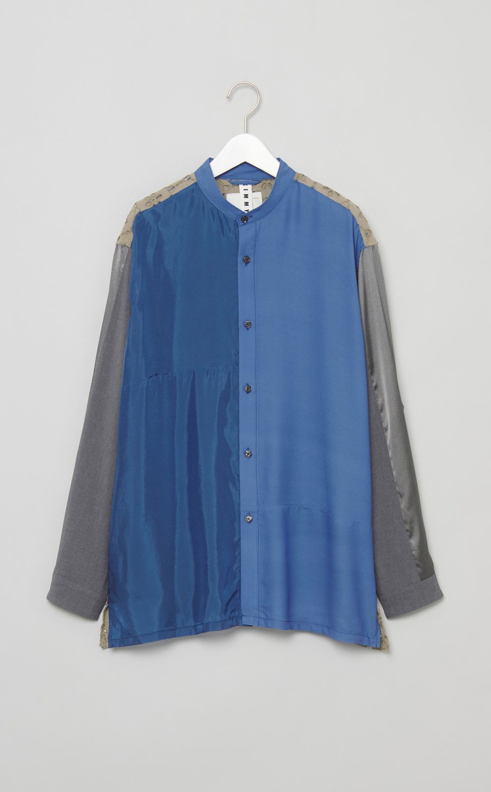 【reADdress】リメイクスタンドカラーシャツ