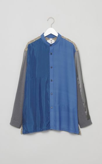 【reADdress】リメイクスタンドカラーシャツ