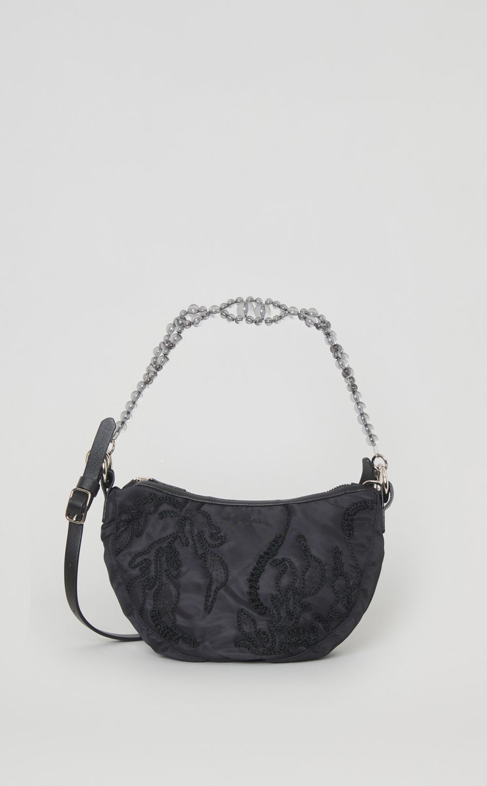 エンブロイダリーラウンドバッグ