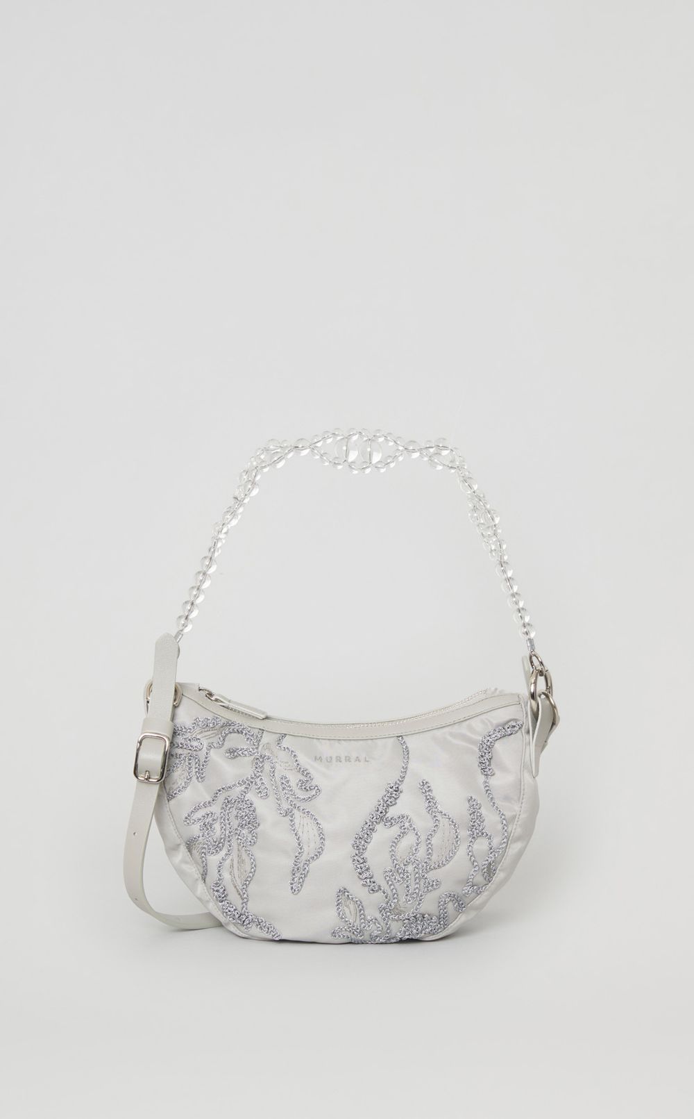 エンブロイダリーラウンドバッグ