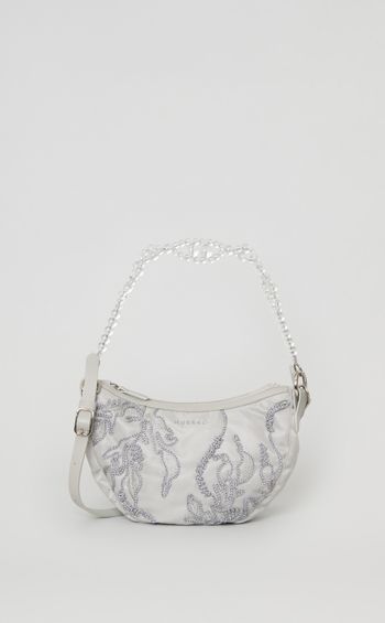 エンブロイダリーラウンドバッグ