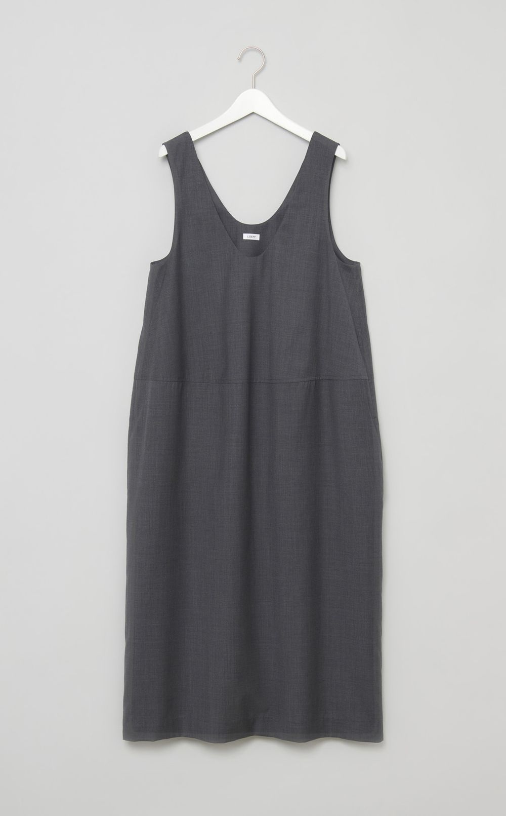 ウールトロバルーンシルエットワンピース