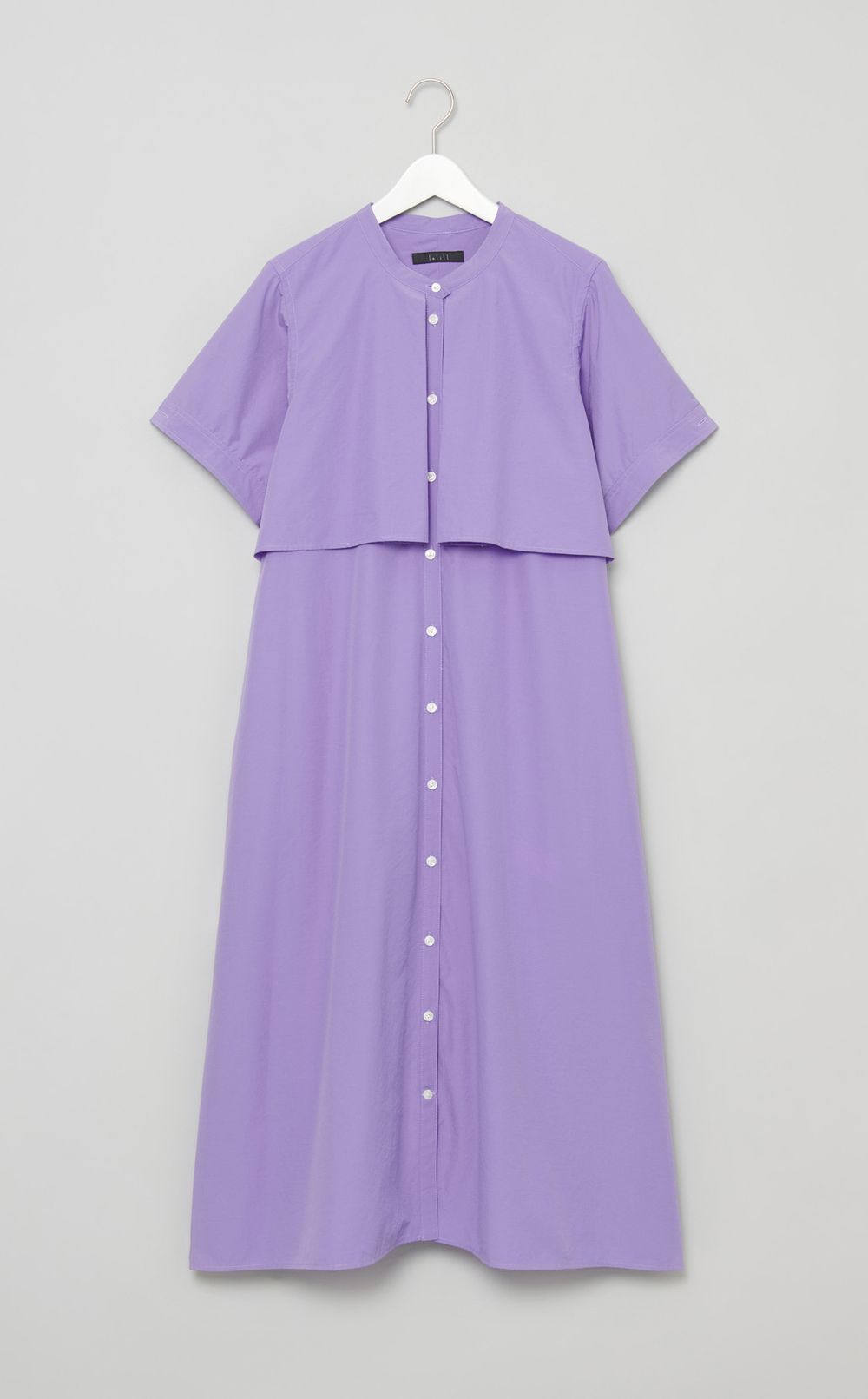 バックタックフラップワンピース