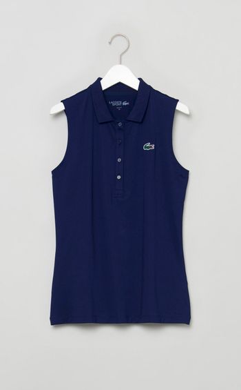 【手洗い可】ノースリーブゴルフポロシャツ