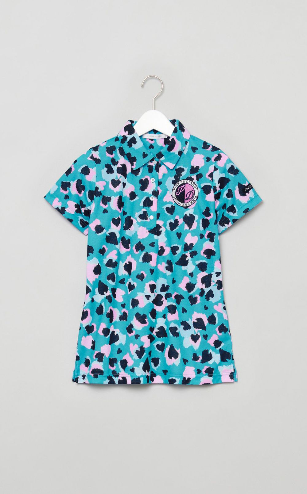 【手洗い可】アニマルプリントポロシャツ