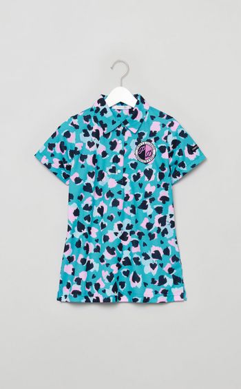 【手洗い可】アニマルプリントポロシャツ