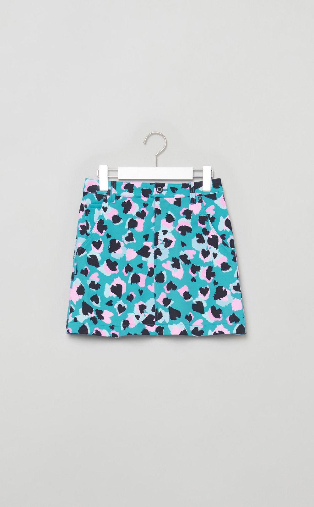 【手洗い可】アニマルプリントスカート