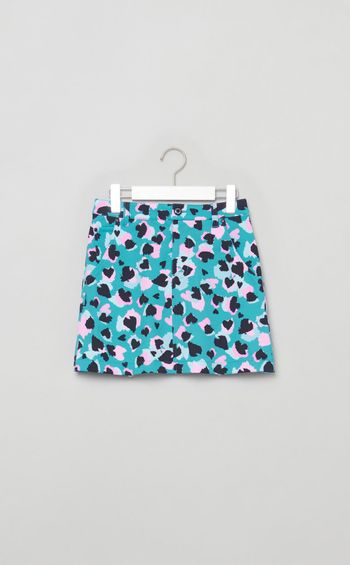 【手洗い可】アニマルプリントスカート