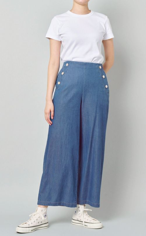 ライトデニムマリンパンツ