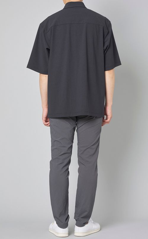 ストレッチオープンカラーシャツ