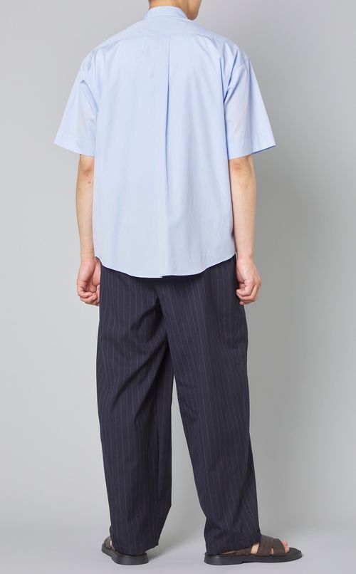 ニットコンビショートスリーブシャツ