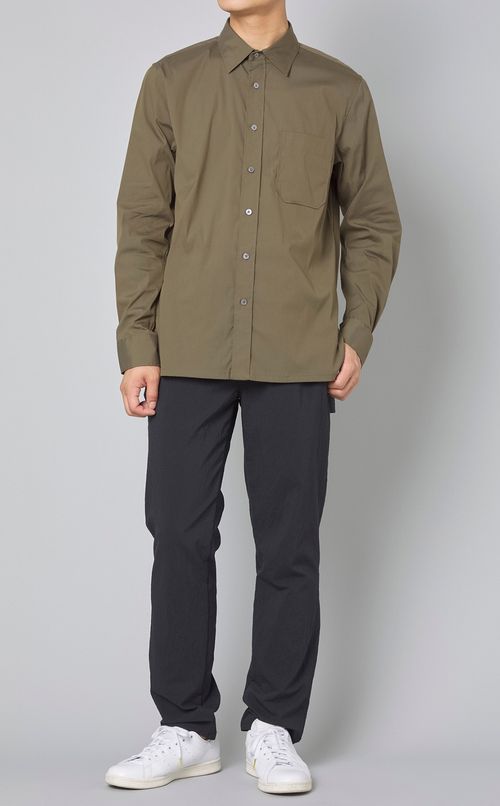 ナイロンオーバーシャツ