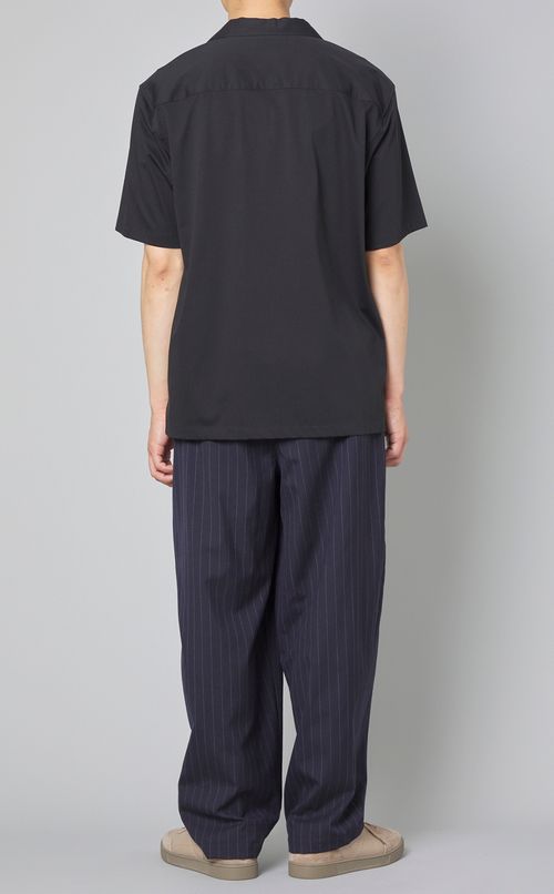 ストラクチャーニットオープンシャツ