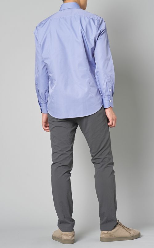 チェックカッタウェイシャツ