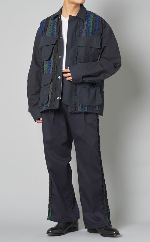 フリルベルテッドパンツ