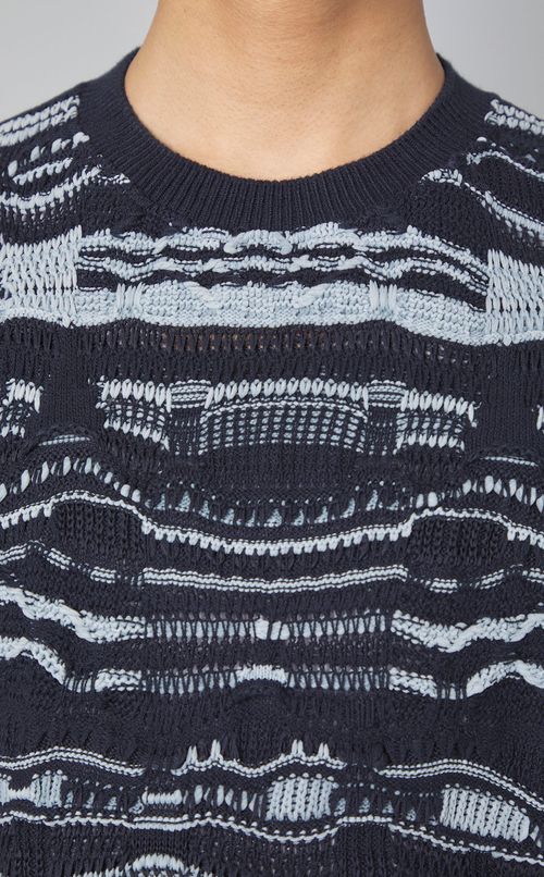 ニットジャージコンビTシャツ